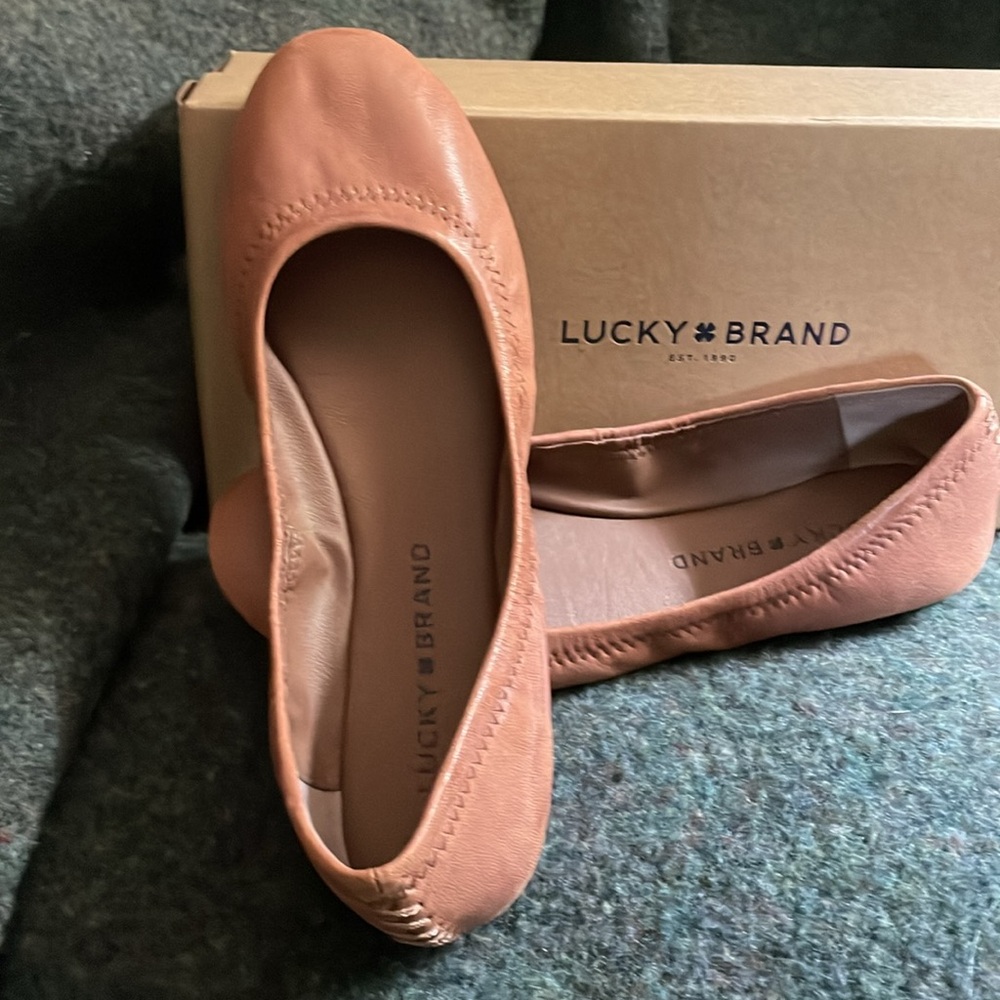 Lucky Brand Leather Flats 5.5 - Picture 5 of 7